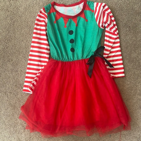 Elf Tutu Dress EUC - Picture 1 of 1